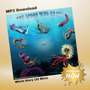 The cover artwork for The Spooo Who Grew children's audiobook download