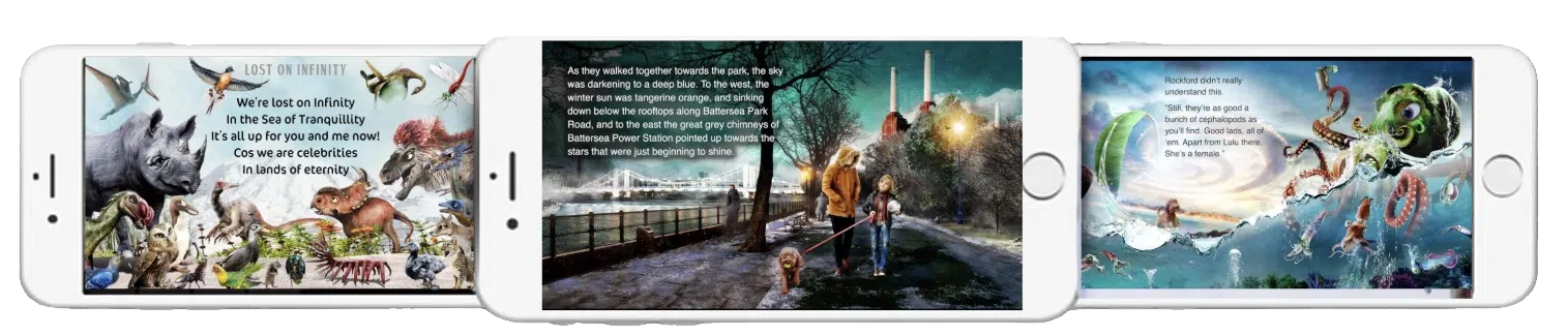 Lost on Infinity Readalong app